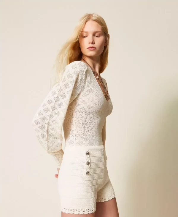 Body Tricot Twinset ecru