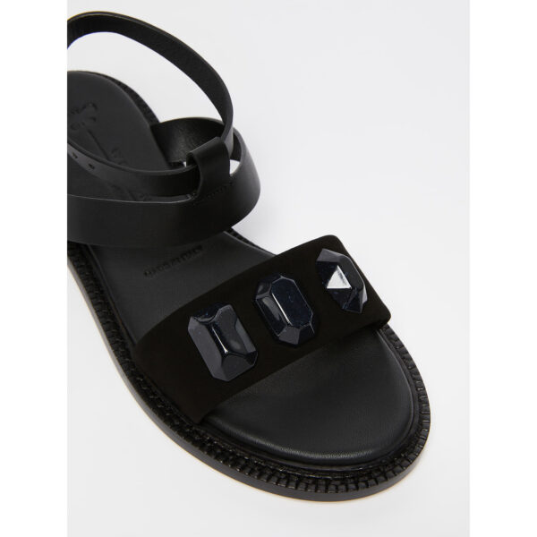 Zwarte Sandaal Max Mara weekend asta