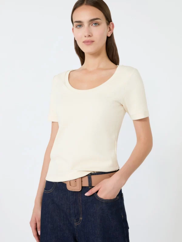 Multij Tshirt Max Mara Ivoire