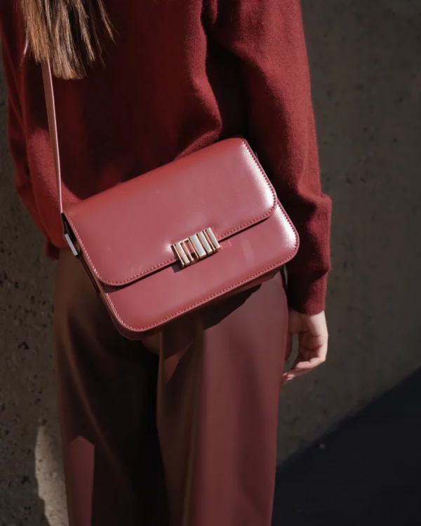 Bag Paula rust leather march23