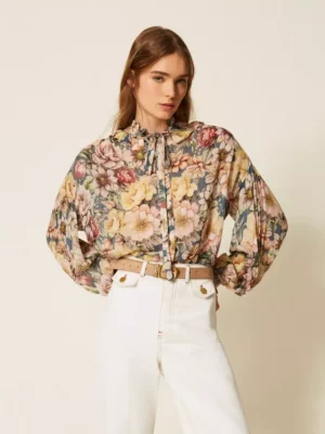Blouse multi flowers Twinset