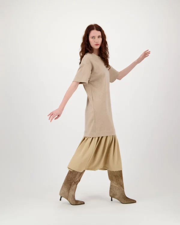 Jurk candra beige